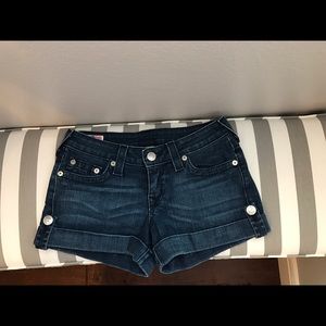 True Religion Jess Jean Shorts