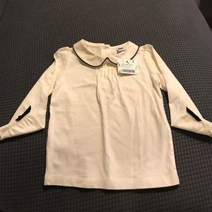 Janie and Jack long sleeve collar shirt NWT