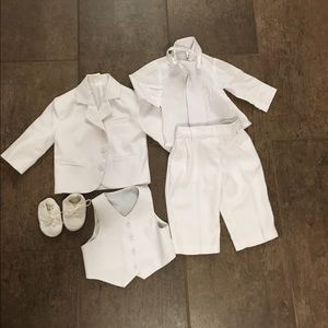 Infant White Suit