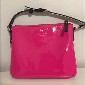 Pink leather Kate Spade bag