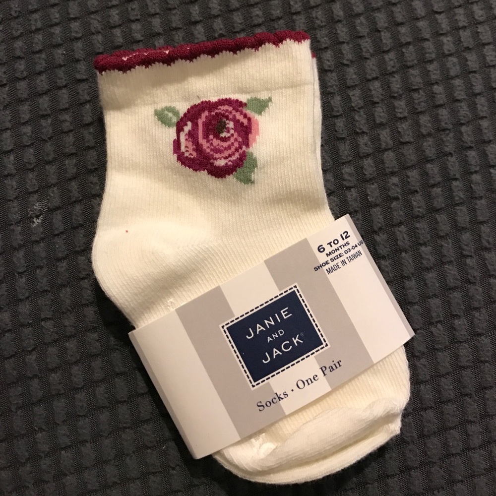 Janie and Jack pair of socks