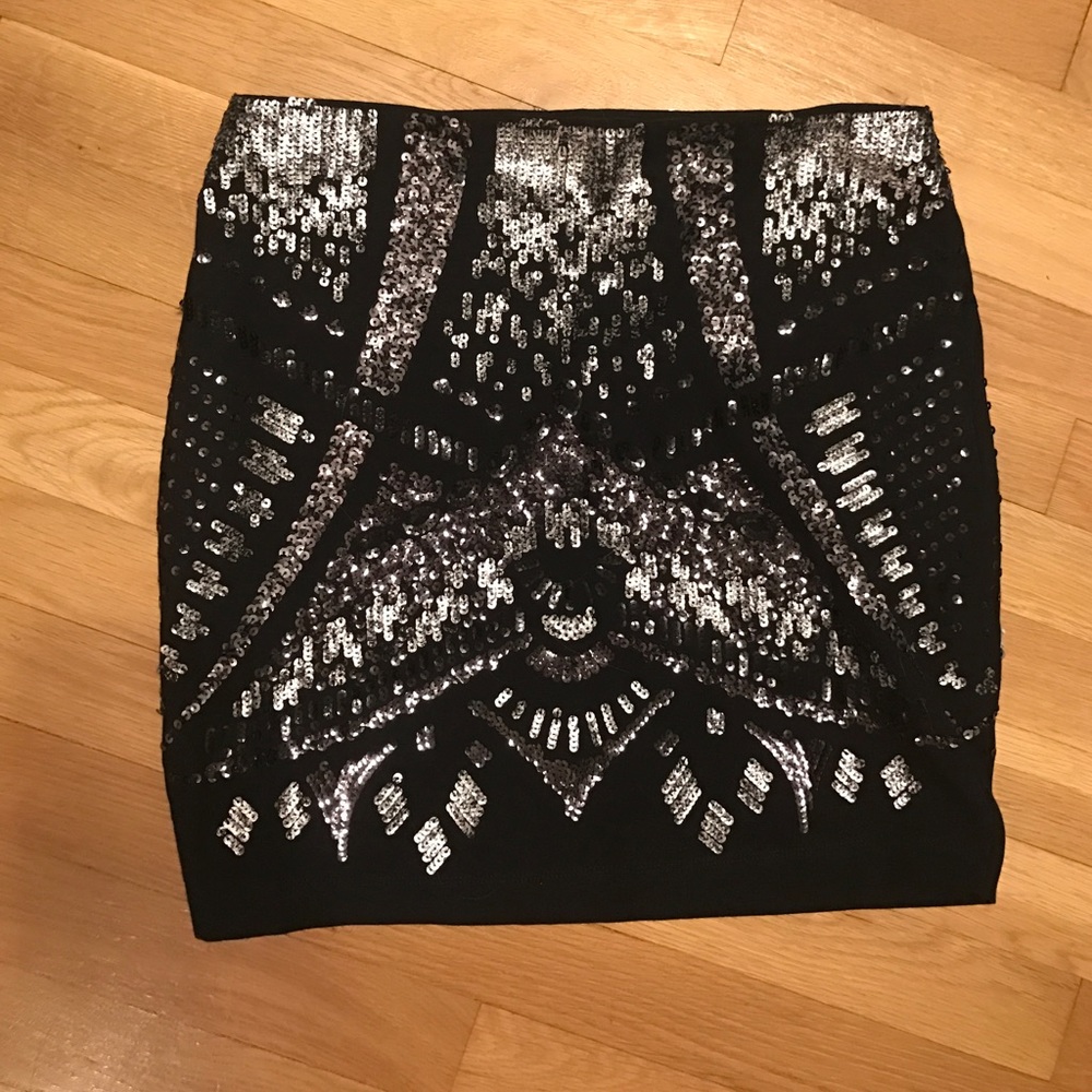 Sequin Skirt