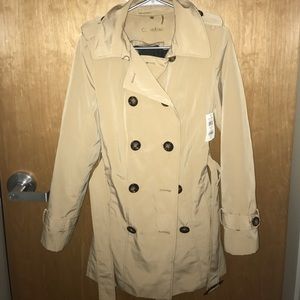 Calvin Klein Double Breasted Trench Coat
