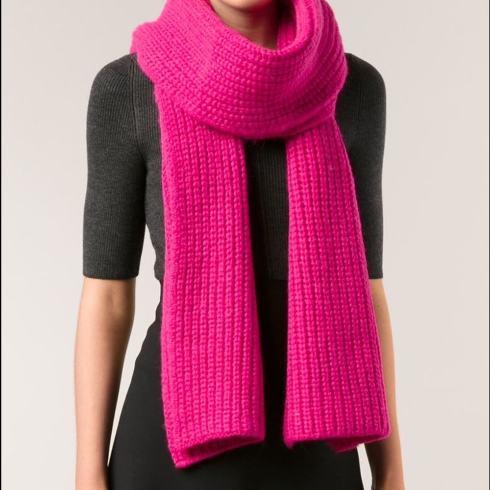 Cedric Charlier Alpaca knit Scarf