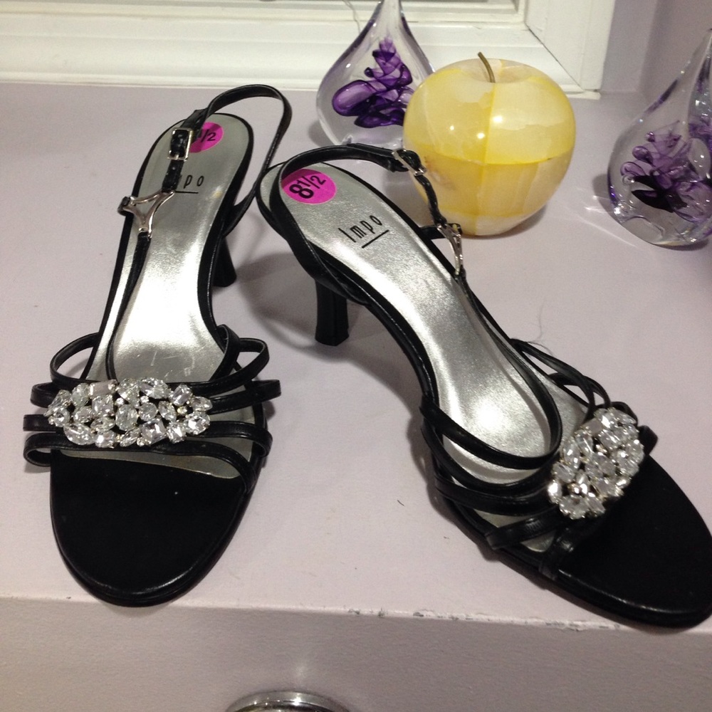 Impo open toe dress heels