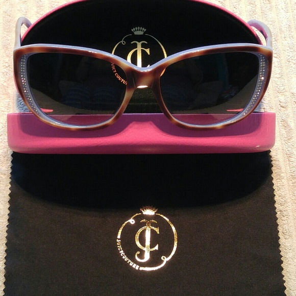 Juicy Couture Accessories - ❣️ Traded ❣️Juic Couture Crystal Sunglasses MINT!!