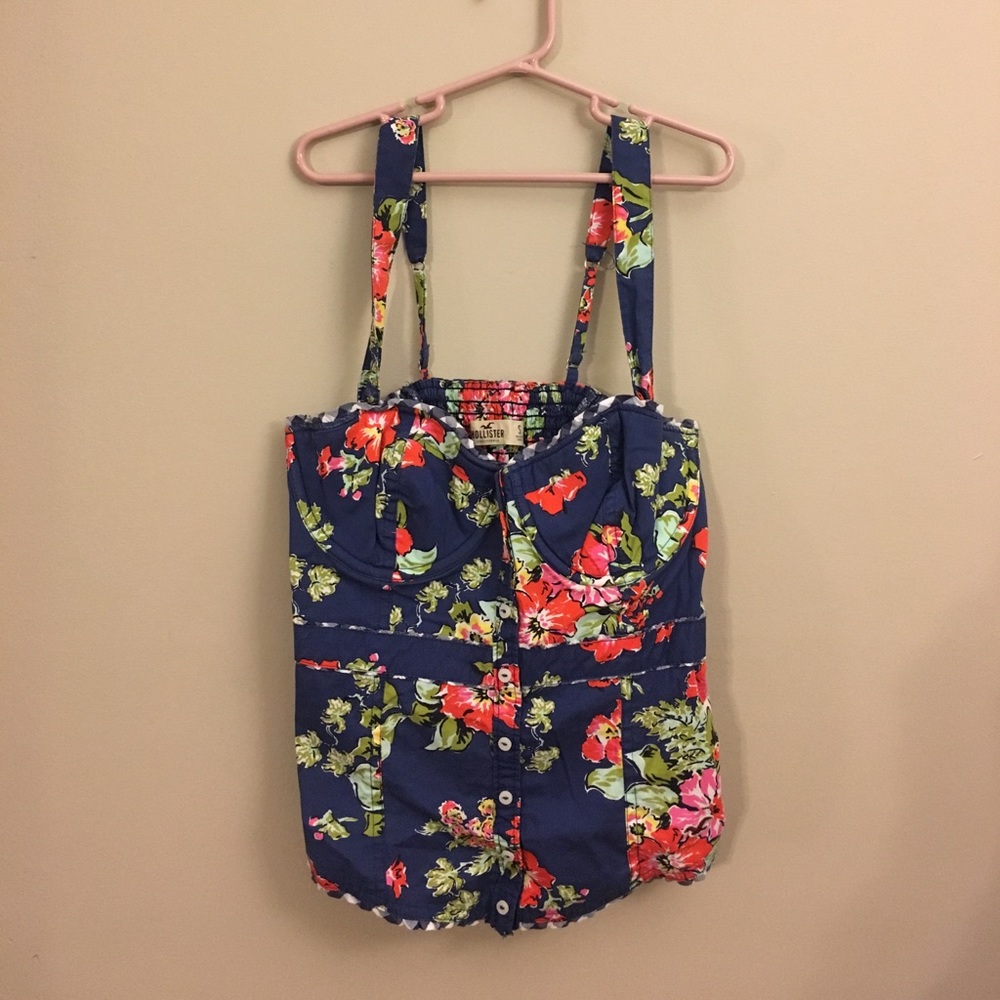 Hollister corset tank top size small