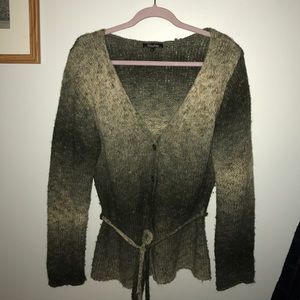 Wool cardigan