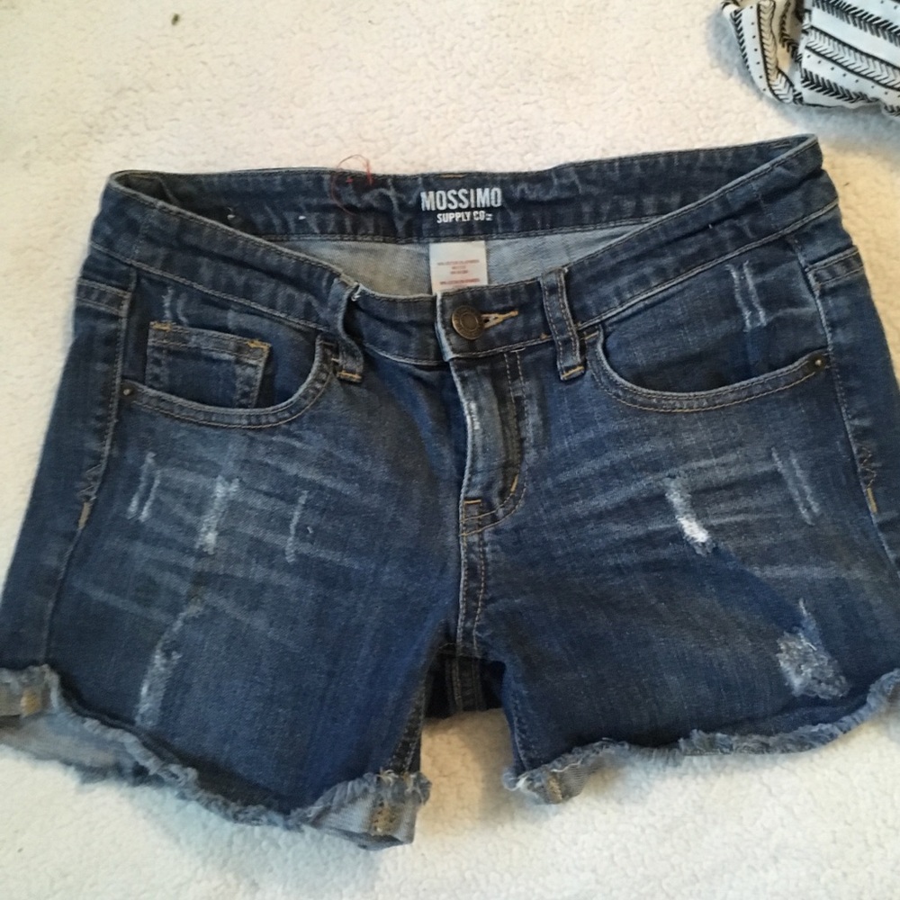 Mossimo jean shorts.
