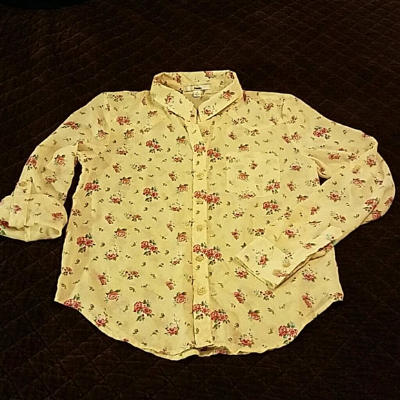 Papaya sheer top - Picture 1 of 4