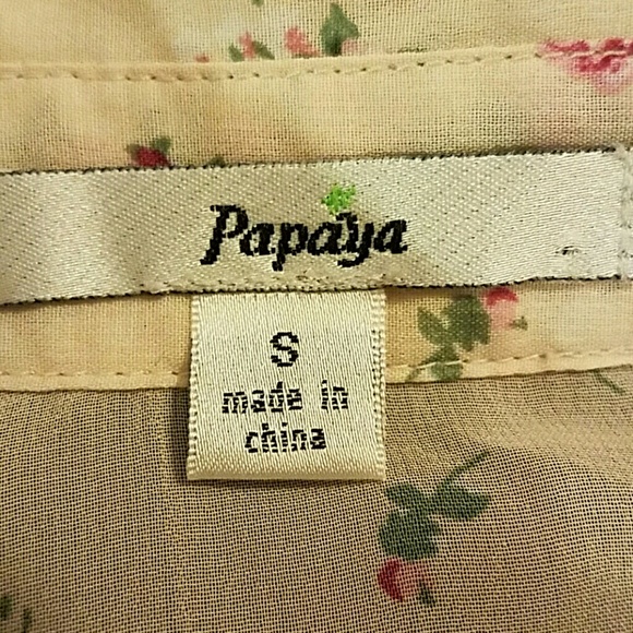 Papaya sheer top - Picture 2 of 4