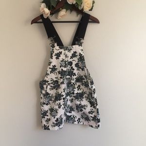 Floral Overall Dress in small