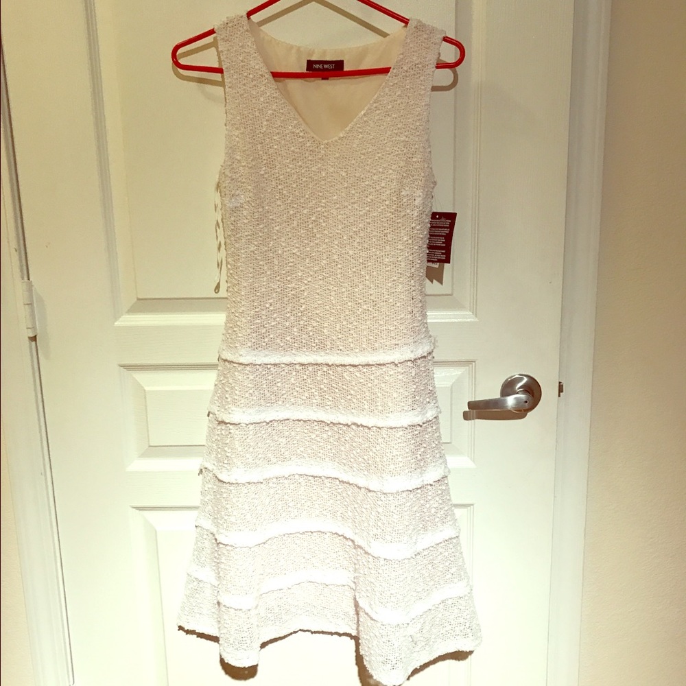 Nine West White Dress