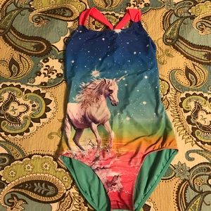 Unicorn bathing suit
