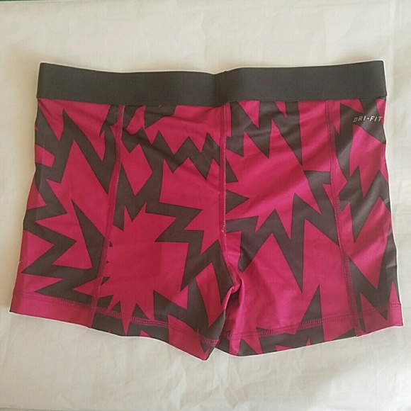 Nike Pro Womens Yoga Running Fitness Shorts Lrg - Picture 2 of 7