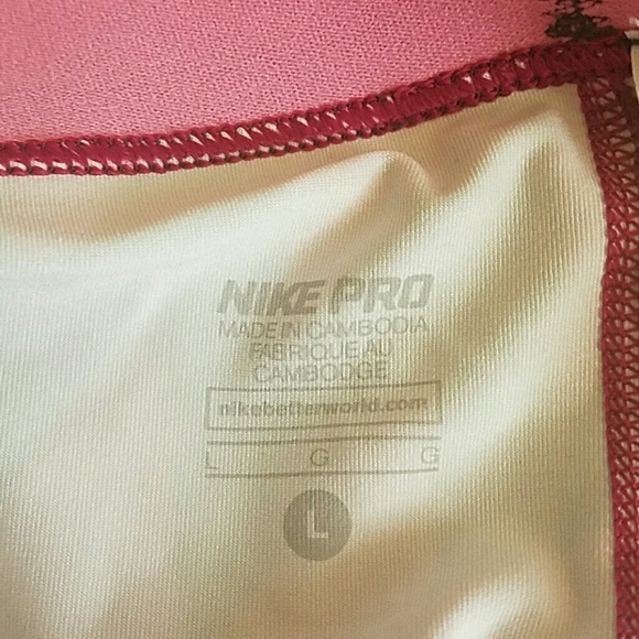 Nike Pro Womens Yoga Running Fitness Shorts Lrg - Picture 7 of 7