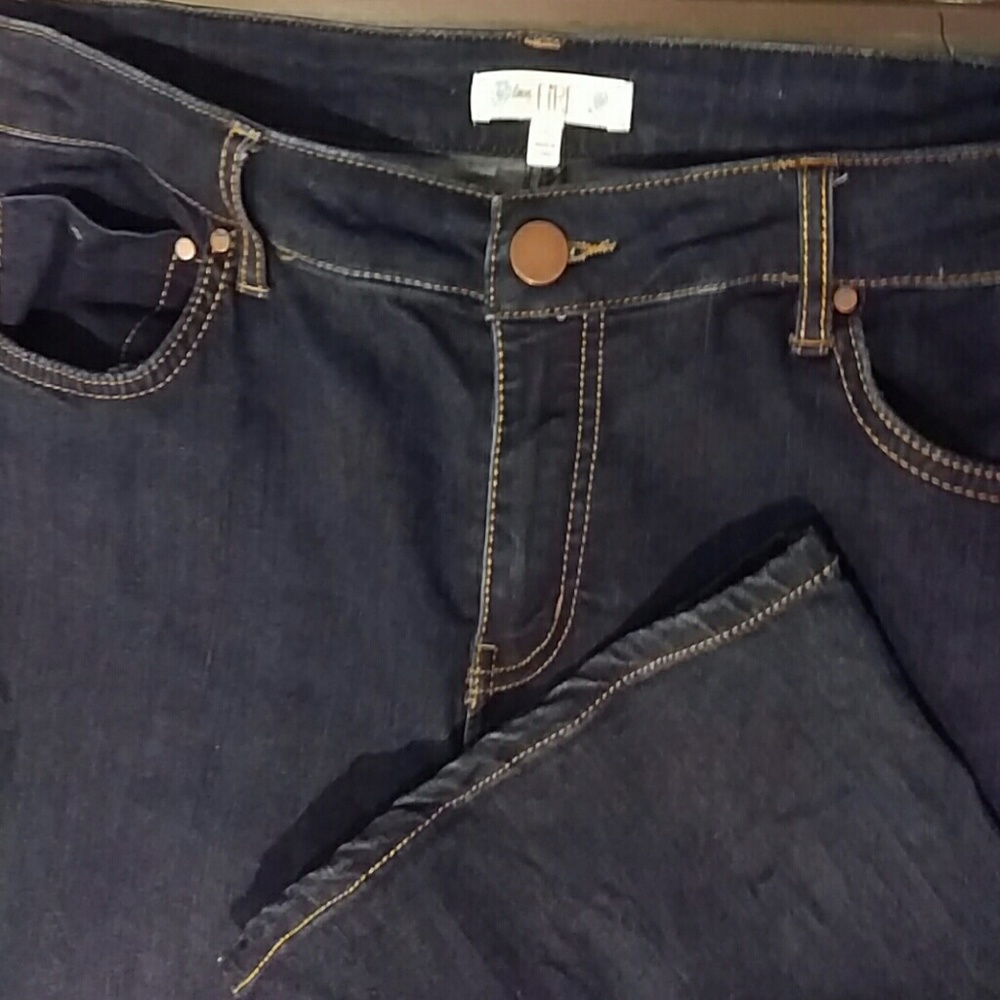 Dark Wash Bootcut Jeans