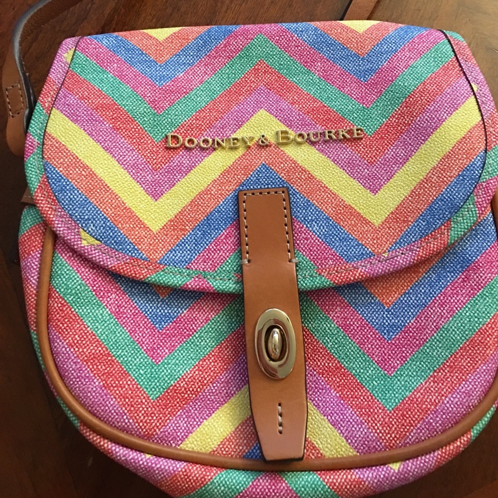 Dooney & Bourke Claremont Multi Chevron Field Bag