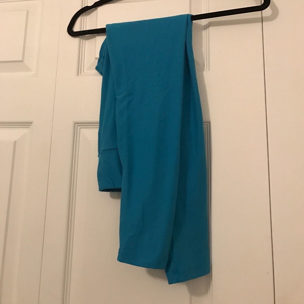 EUC light blue LLR leggings - OS