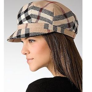 Burberry Wool Newsboy Hat