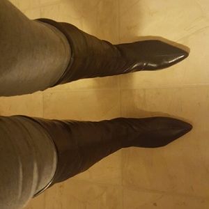 Bakers "Kalista" flat black boot