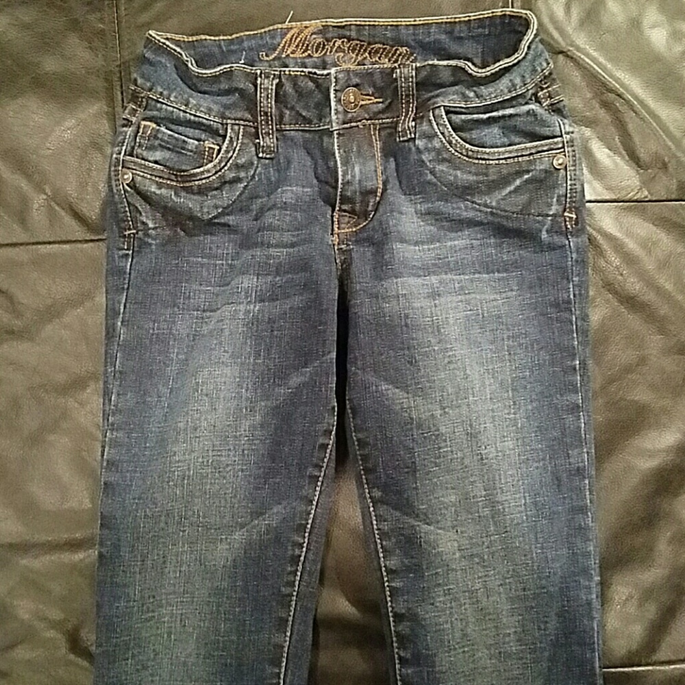 Straight leg jeans