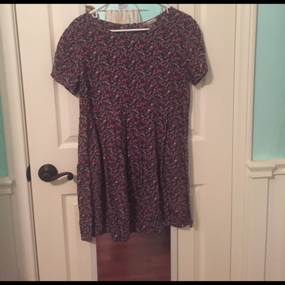 FLORAL SKATER DRESS