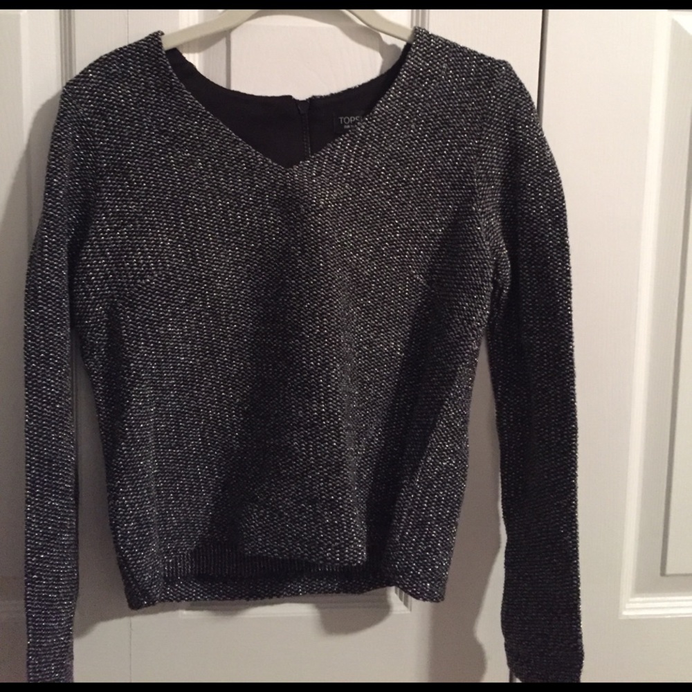 Metallic long sleeve