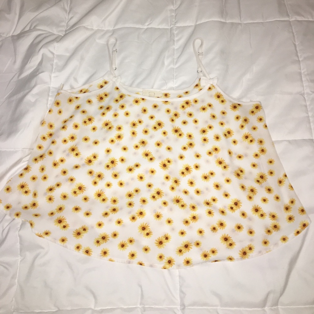 Daisy crop top