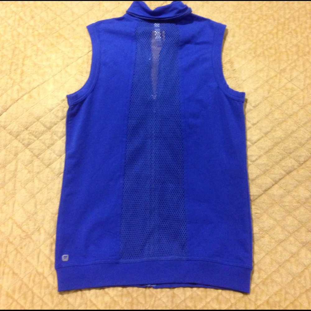 Fabletics Sleeveless Full Zip Shirt View 2
