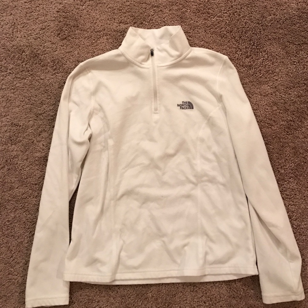 The north face half zip up