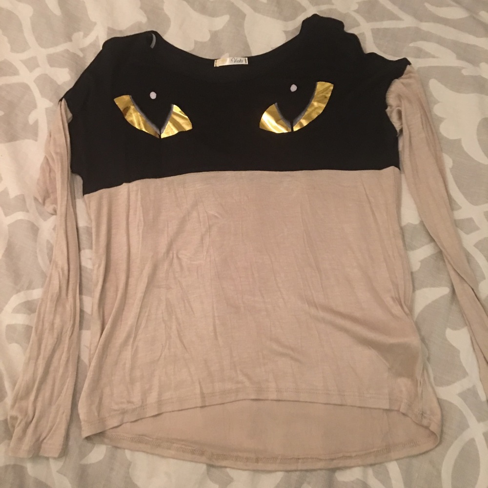 Cat eye shirt