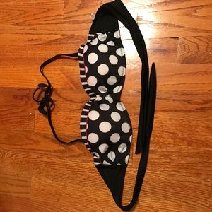 Cute Polka Dot Bikini Top