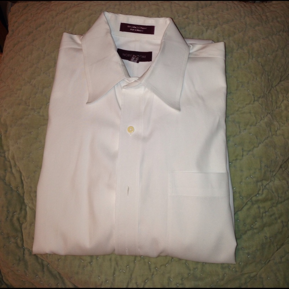 Nordstrom's white dress shirt