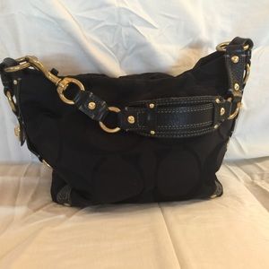 Coach "Carly" Hobo Style Handbag