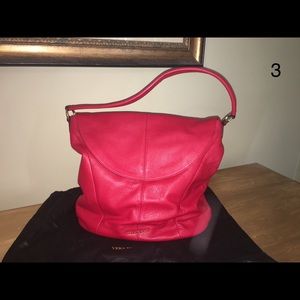 Vera Bradley Red Leather Bag