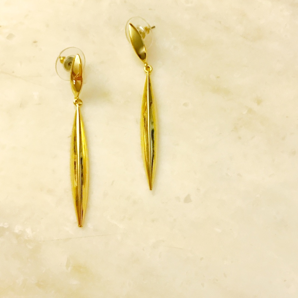 Gold Dangly Earrings