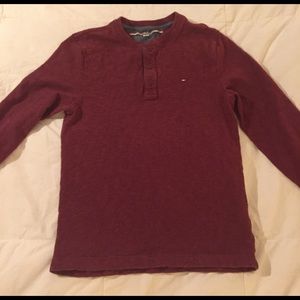 men's long sleeve tommy hilfiger shirt