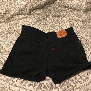 Levi's Black Shorts