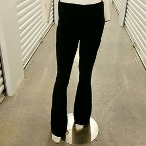 Black corduroy bellbottoms
