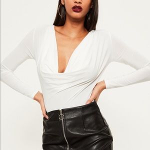 Cowl Neck Body Suit