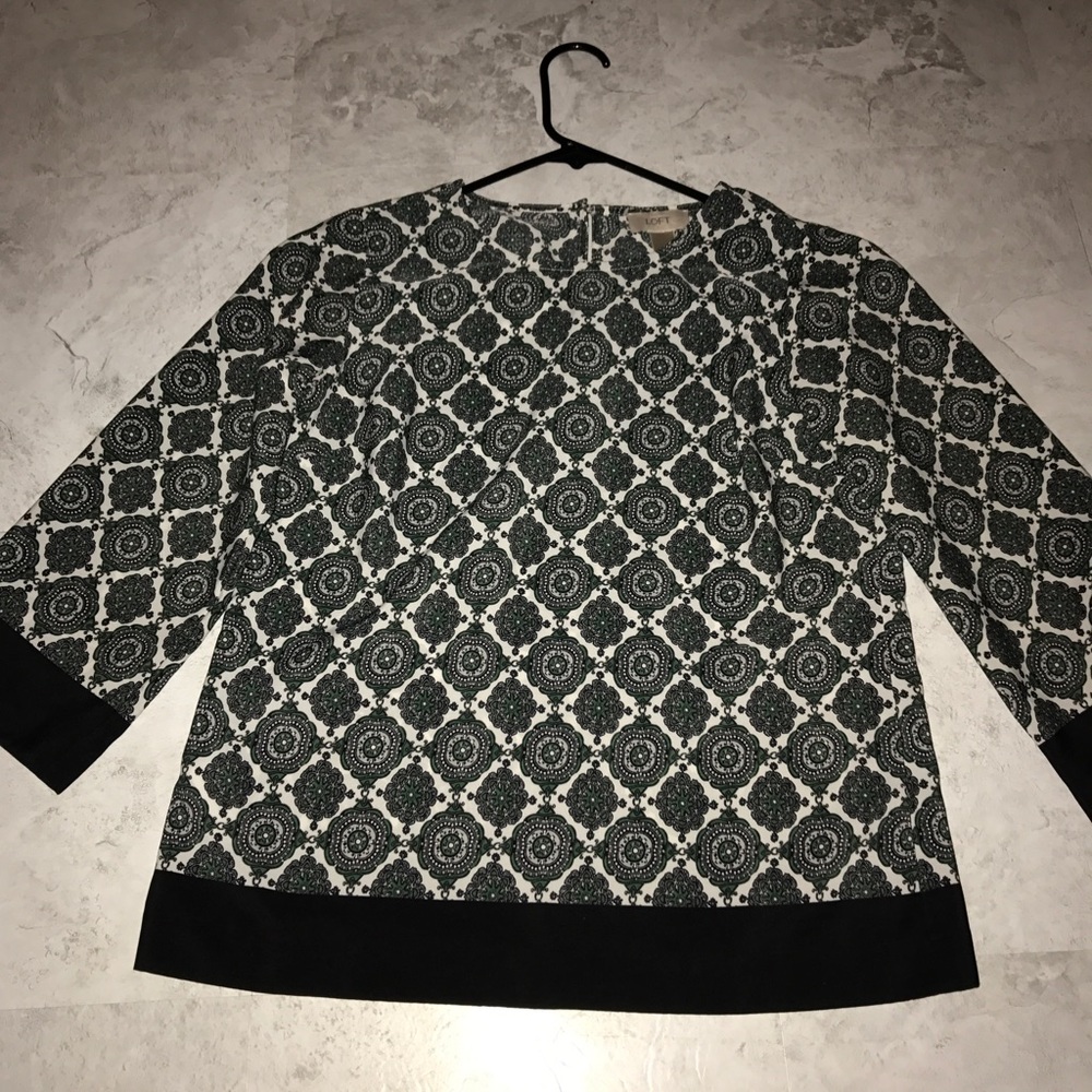 Half sleeve chiffon top