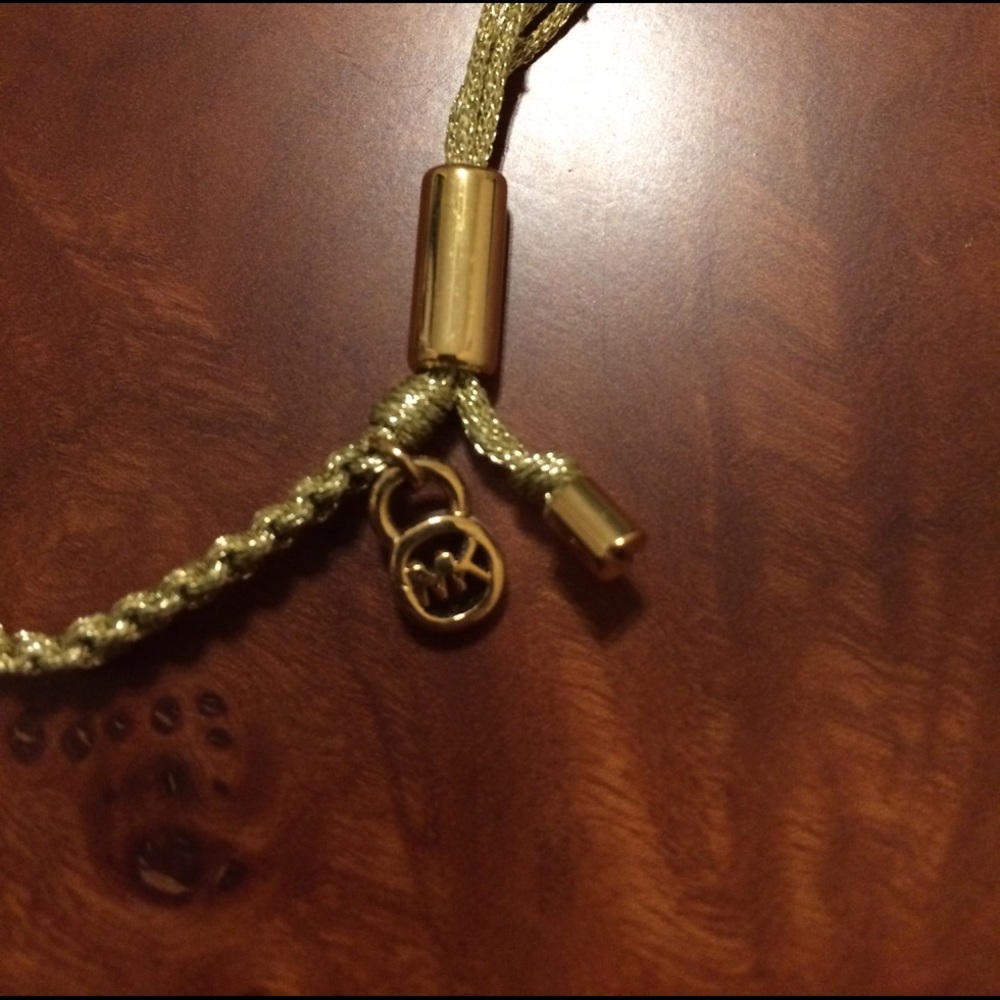 🎈SALE🎈Michael Kors Gold Bracelet w/Swarovski - Picture 3 of 4