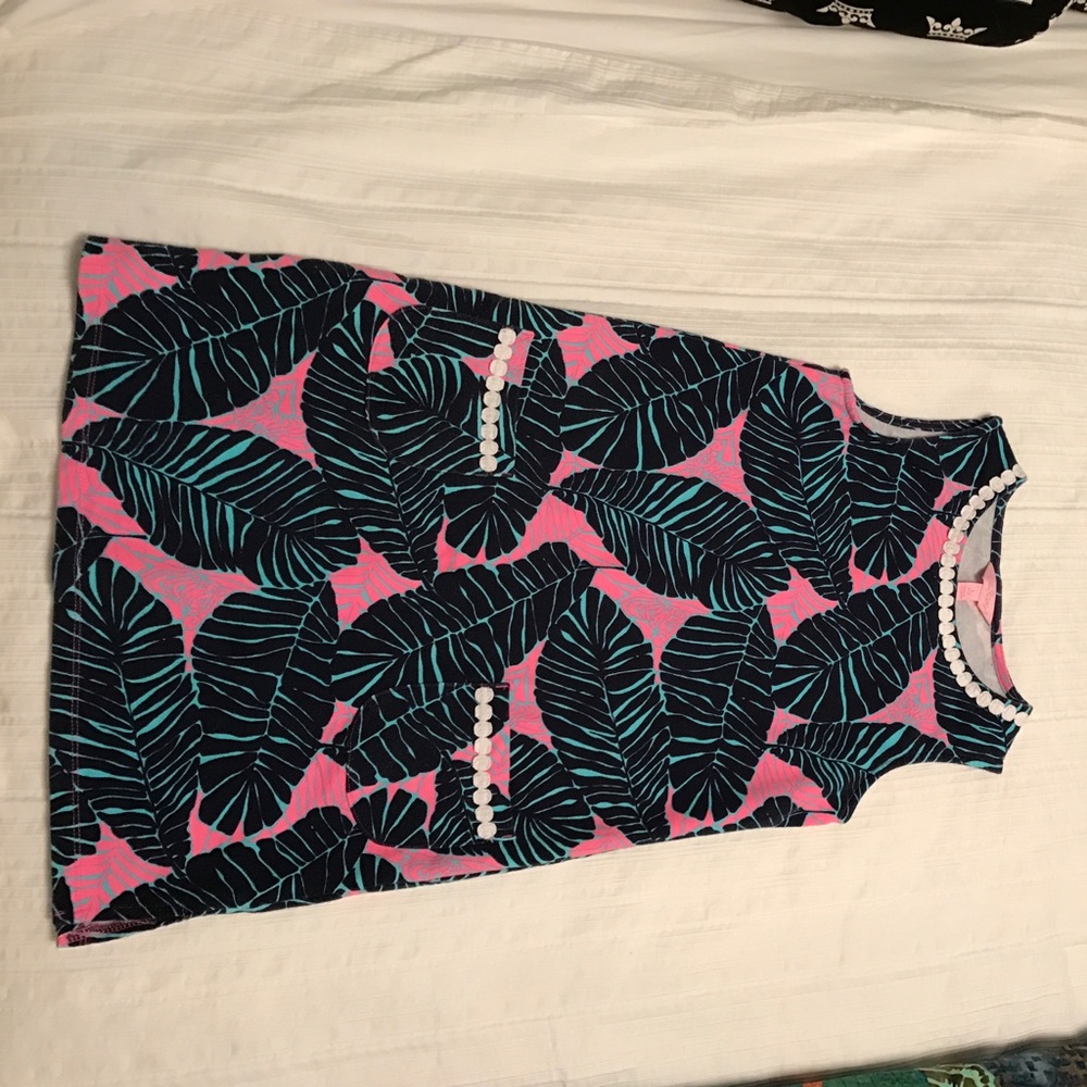Lilly Pulitzer Kids Little Lilly Knit Dress, Sz L.