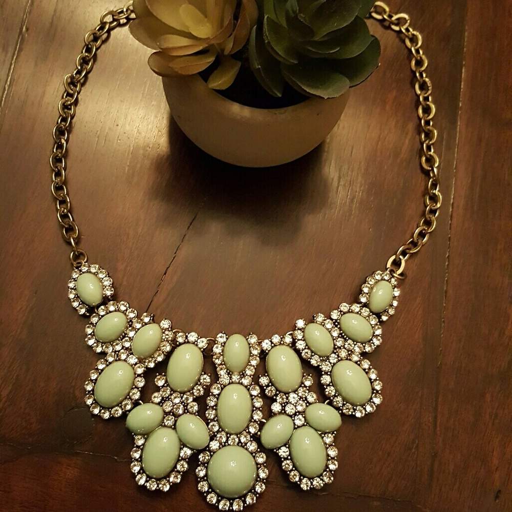 Mint Statement Necklace