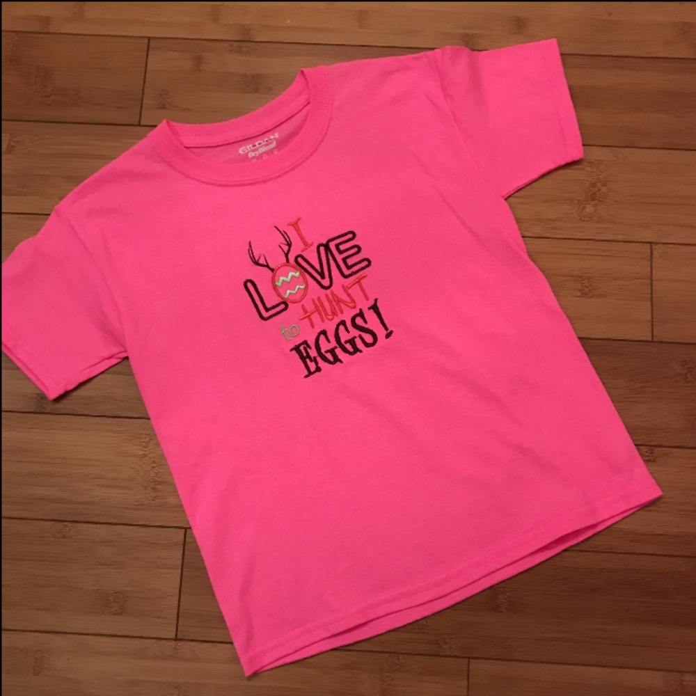 Embroidered Easter Tee