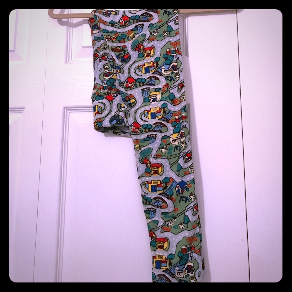 EUC LLR "road" leggings - OS