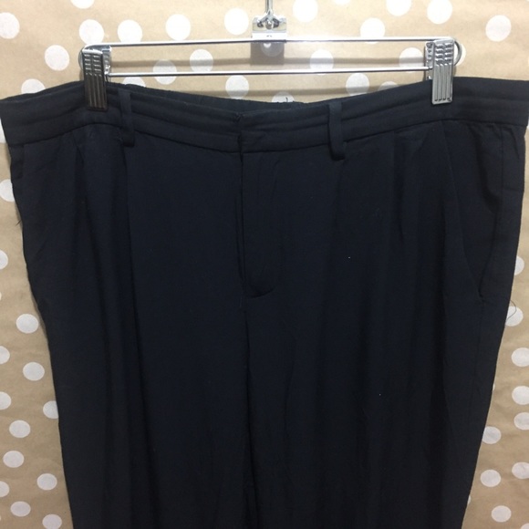 Madewell Delancey Slouch Trousers size 8 Black - Picture 3 of 8
