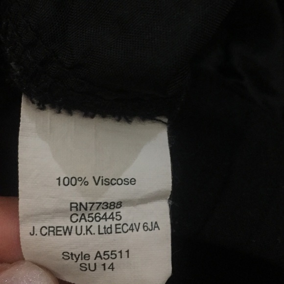 Madewell Delancey Slouch Trousers size 8 Black - Picture 7 of 8