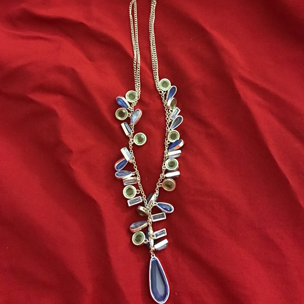 Beautiful blue and green necklace